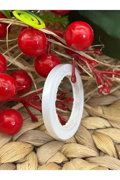 Deniz Party Store 4 mm X 5 Meters White Balloon String Raffia - 1 Piece