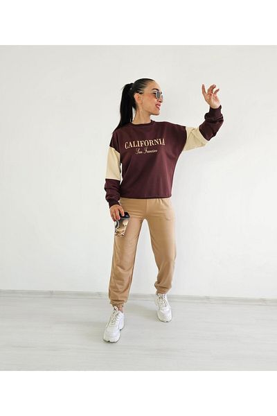 Altı Üstü Butik Нов суитшърт с щампа „Калифорния“
