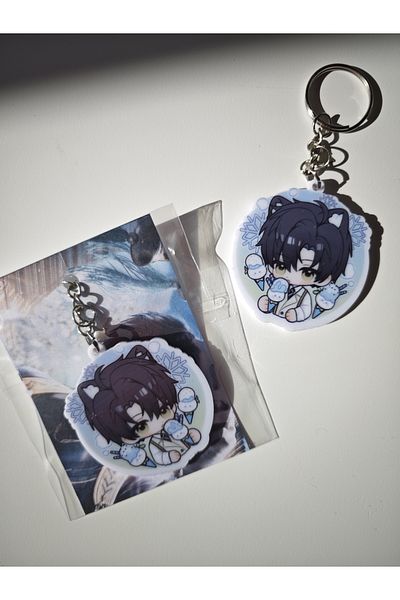 Yenaplanner Ornament pentru geantă Love And Deepspace/lanț cheie (1 bucată)