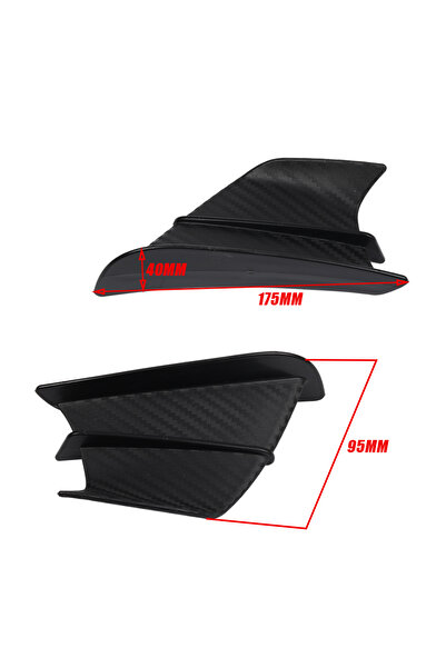 Choice Kawasaki Z650 Z900 Motosiklet Kanatçık Aerodinamik Kanat Kiti Spoiler ...