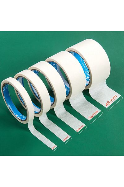 Choice Width 20mm 12m Masking Tape White Writable Sealing Self Adhesive Tape Waterproof For Art Painting Sk