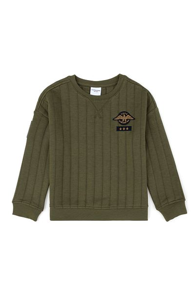 U.S. Polo Assn. Boy's Khaki Sweatshirt 50270816 -Vr027