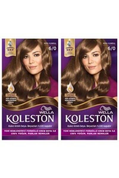 Wella Koleston Kit Saç Boyası 6/0 Koyu Kumral x 2 Adet