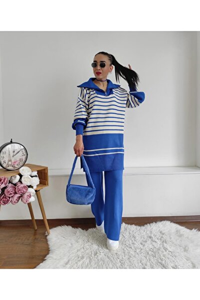 Altı Üstü Butik Novi set pletenih odela Prugasto