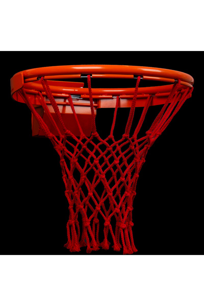 Nodes Basketball Net - Professional - 6mm - Red - 1 Pc