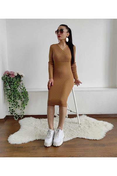 Altı Üstü Butik πλεκτό φόρεμα με λαιμόκοψη