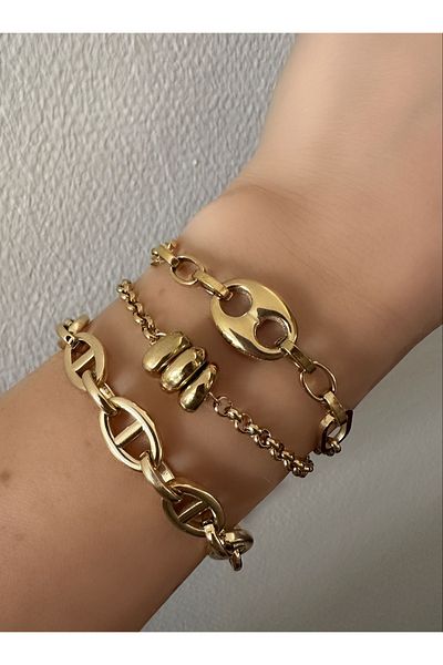 MAT STORE Steel Brand Untained Bracelet 19-24 cm