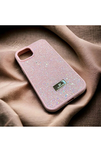 bekcase Iphone 14 Uyumlu Parlak Pırlanta Taşlı Elmas Pullu Işıltılı Parıltılı...