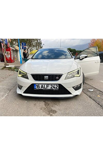 Genel Markalar Seat Leon Mk3 Fr 2013-2016 Dinamik Ön Ek (Plastik)