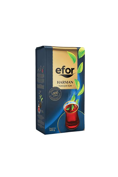 EFOR ÇAY Efor Harman Black Bulk Tea 500g