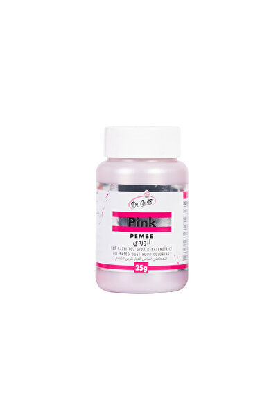 Dr. Gusto Yağ Bazlı Toz Gıda Boyası 25 GR Pembe
