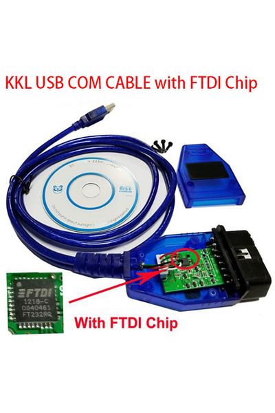 Choice Kkl490 Ftdi Chip Best Ftdi Ft232rl Chip For V Group 409 Kkl Chip Obd2 Auto Car Diagnostic Cable Car