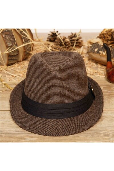 Chapka قبعة فيدورا ذات حافة قصيرة U-163