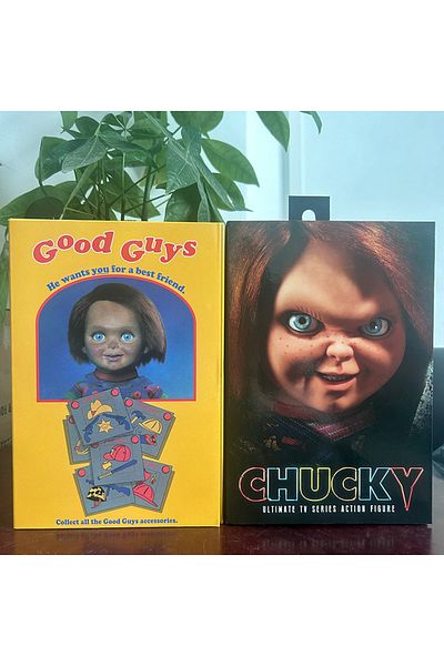 Choice NECA Good Guys Ultimate Chucky Doll PVC Action Figure Model Toys Collectible Doll Joint Movable D...