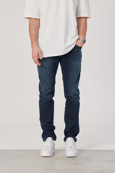 NOMARC Μπλε 15738 Slim Σκούρο Μπλε Jean