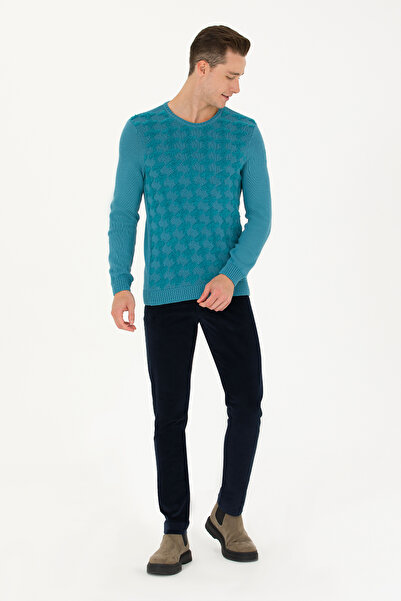 U.S. Polo Assn. Erkek Petrol Kazak 50270996-VR102