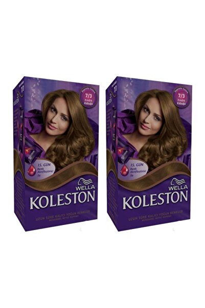 Wella Koleston Kit Saç Boyası 7/3 Fındık Kabuğu x 2 Adet