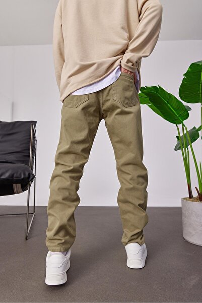 NOMARC 6269 Πράσινο παντελόνι Gabardine