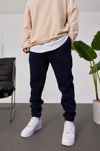 NOMARC Αθλητική φόρμα Navy Blue με ανακλινόμενο μανίκι και ελαστικό πόδι