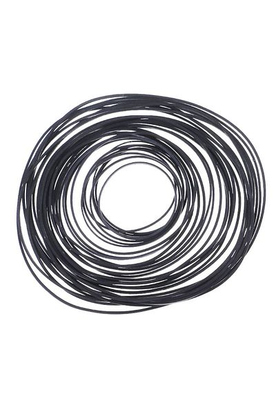 Choice A 1x1mm 30pcs Universal Mix Cassette Tape Machine Belts Assorted Common Belt Pro For Recorders Cd-ro