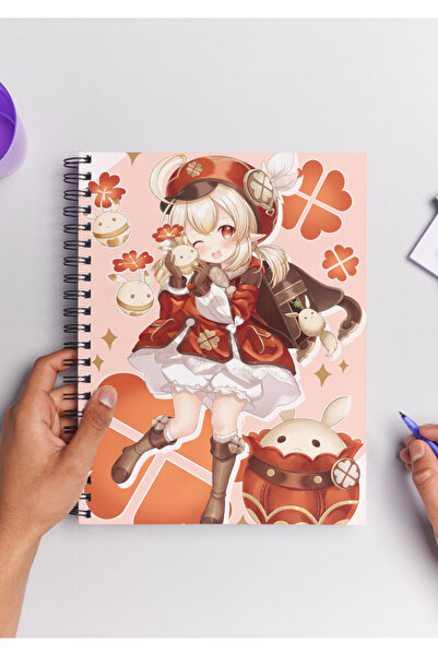 Home Caiet spiralat Genshin Klee A5 (50 FOI)