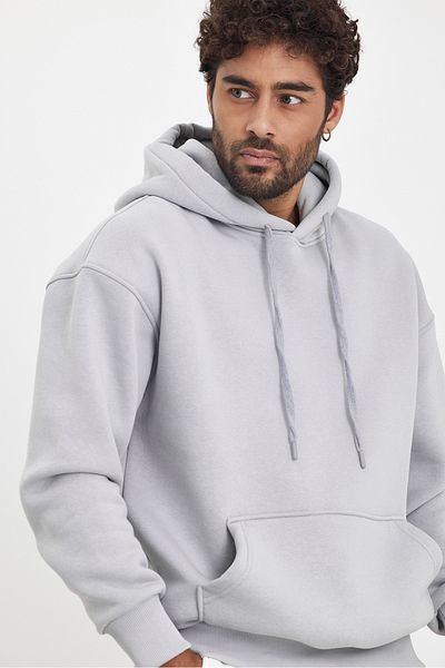 Weyeze Three Thread Raster Hooded Sweat Af-K89009Lns