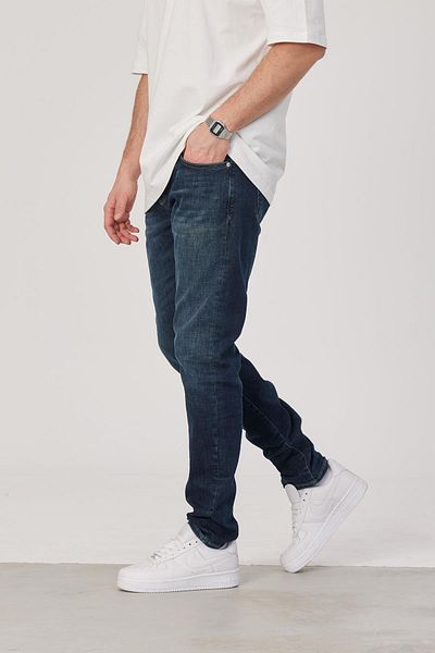 NOMARC Μπλε 15738 Slim Σκούρο Μπλε Jean