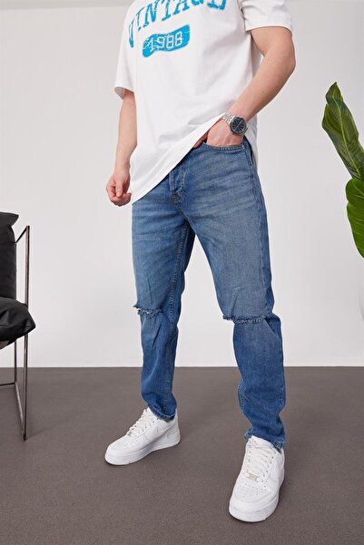 NOMARC 5101 Серія Рвані сині джинси