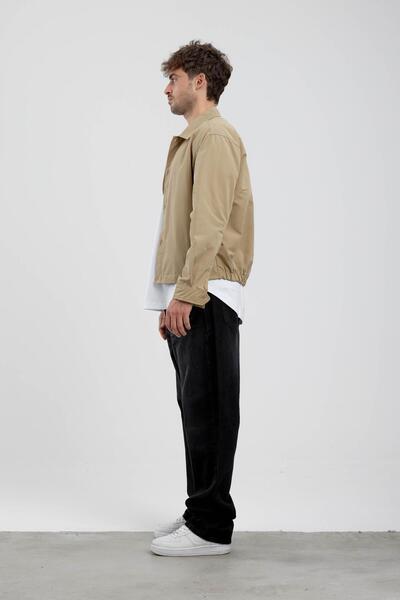 NOMARC Green Gabardine Seasonal Buttoned Green Jacket