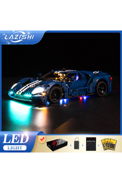 Choice Lazishi Led Light Set 42154 2022 Ford Gt Car Building Blocks (Not Include Model Bricks)