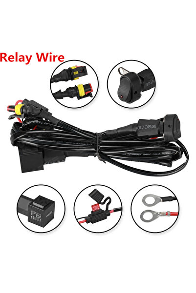 Choice سلك مرحل لمصابيح الضباب LED للدراجات النارية، سلك مرحل لـ R1250GS ADV ...