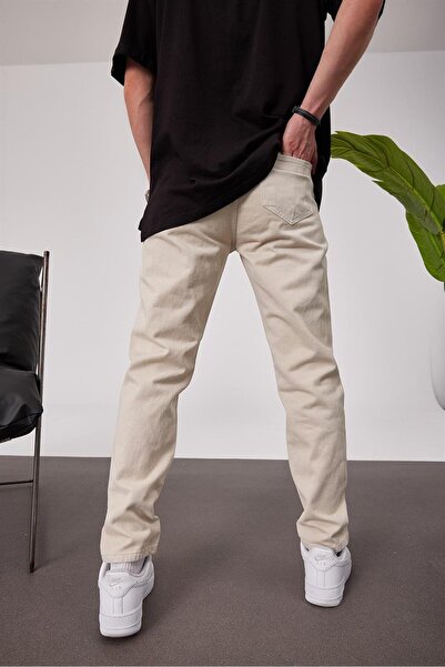 NOMARC 5101 Slim Krem Pantolon