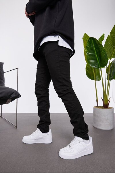 NOMARC 3828 Slim Fit Black Jeans