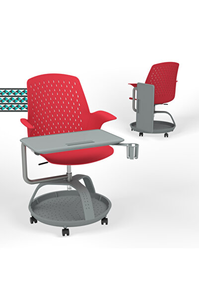 KARR OFFICE Sona 360 Yazı Tablalı Mobil Eğitim Sandalyesi