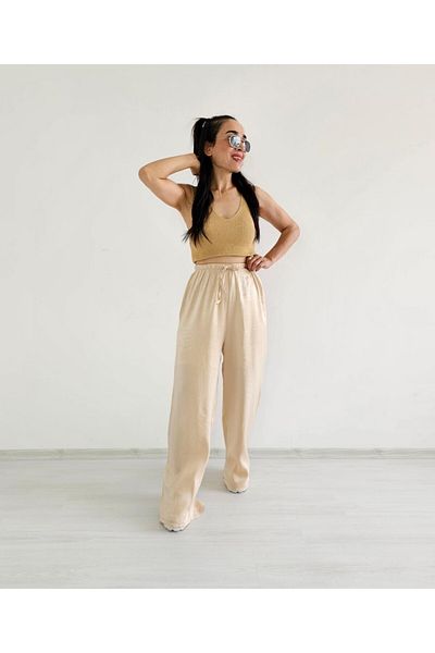 Altı Üstü Butik Pantaloni cu folie