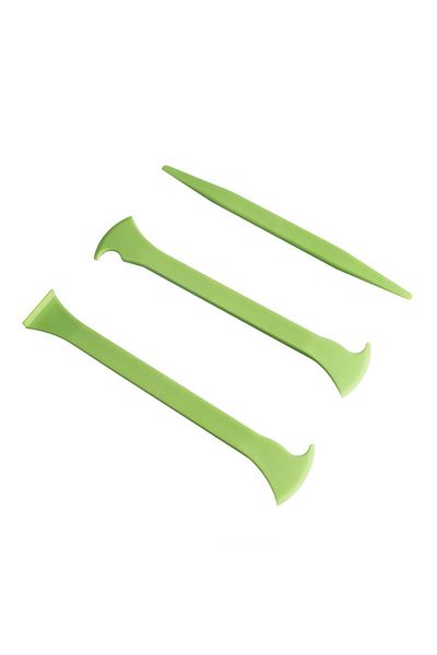 Choice 3Pcs Micro Squeegee Curves Slot Tint Tool Car Wrap Edge Trimming Squeegee Edge-closing Scraper Vi...