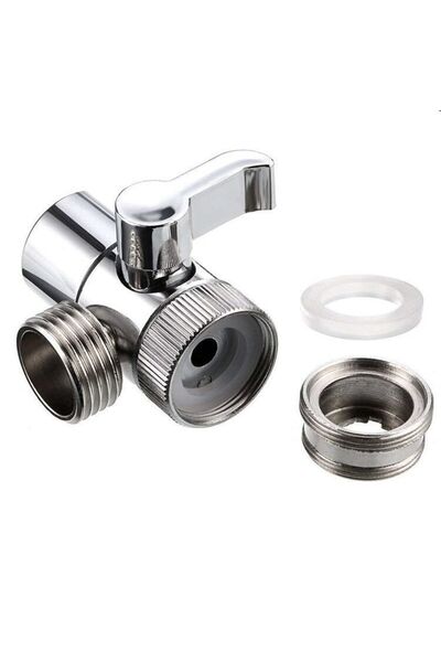Choice Zinc alloy M22/M24 Switch Faucet Adapter Kitchen Sink Splitter Diverte...