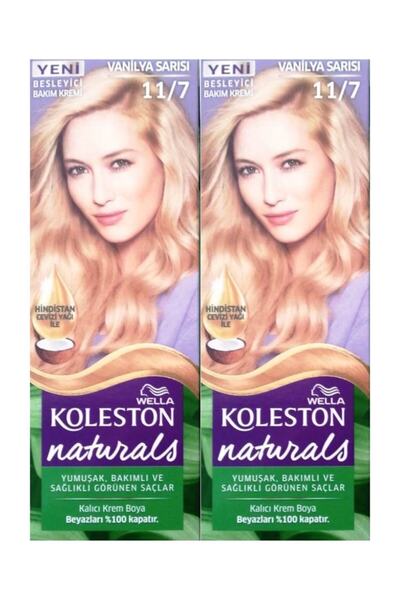 Wella Koleston Saç Boyası Naturals 11/7 Vanilya Sarısı X 2 Adet