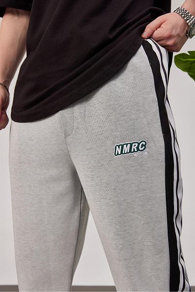 NOMARC Κεντημένη γκρι φόρμα NMRC