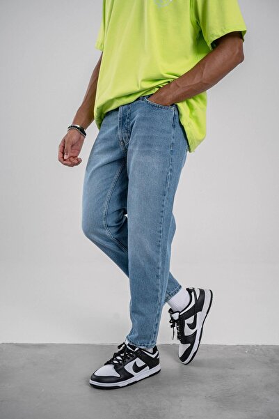 NOMARC 16361 Blugi albastru lavabili, model boyfriend