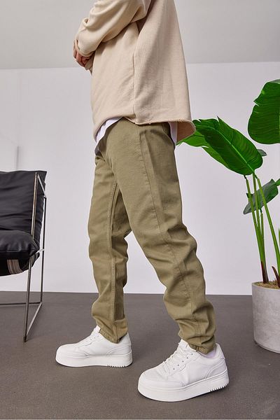 NOMARC Παντελόνι Green Gabardine - Μοντέλο 6269