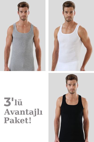 Arma Yıldız Ανδρικό εσώρουχο πολύχρωμο με ραβδώσεις 3 πακέτο 100% βαμβάκι