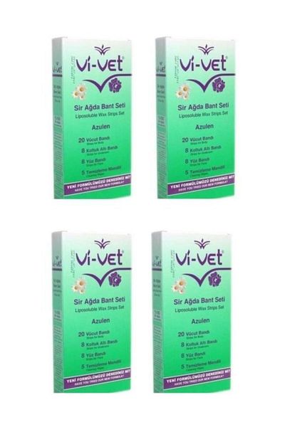 Vi-vet Azulen Body X4 Pieces - Waxing Tape
