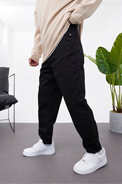 NOMARC 5078 Boyfriend Black Jeans