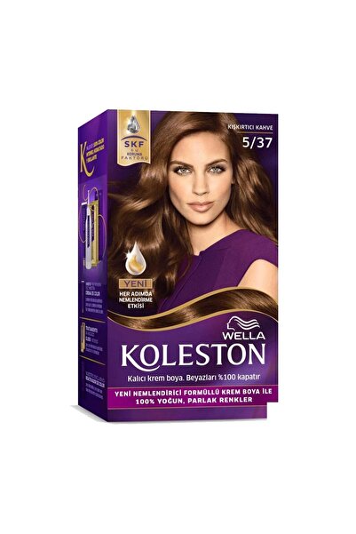 Wella Koleston Kit Saç Boyası 5/37 Kışkırtıcı Kahve