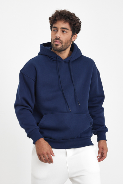 Weyeze Three Thread Raster Hooded Sweat Af-K89009Lns