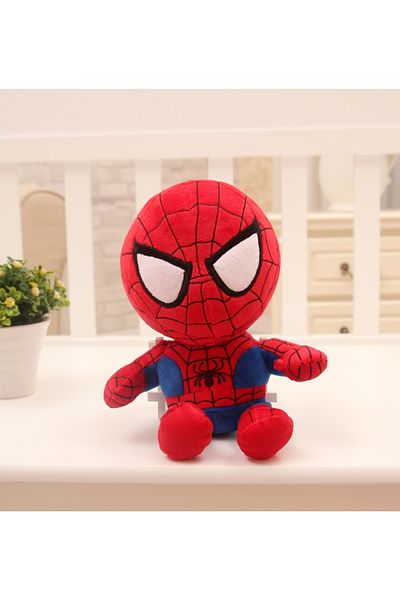 Choice 04 27cm Man Spidermaned Plush Toys Movie Dolls Marvelavengers Soft Stuffed Hero Captain America Iron