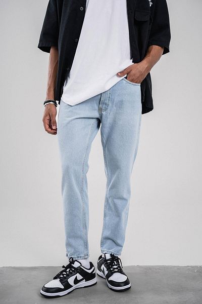 NOMARC 16361 Boyfriend Fit Μπλε Τζιν