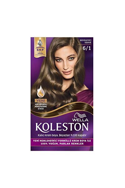 Wella Koleston Kit Saç Boyası 6/1 Büyüleyici Kahve