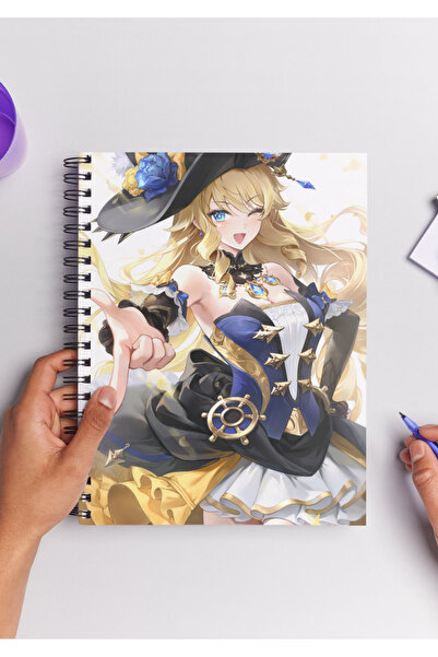 Home Caiet spiralat Genshin Navia A5 (50 FOI)